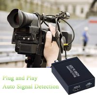Convertisseur HDMI vers SDI de qualité supérieure, l'encodage audio prend en charge HDMI 1.3, 3G/HD-SDI, détection automatique du format, extension de portée