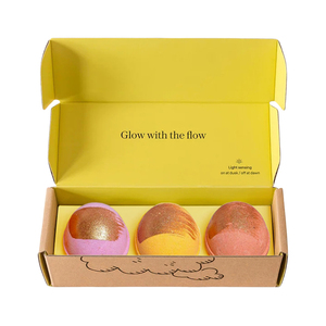 Emballage de boîte de <span class=keywords><strong>bombe</strong></span> de bain <span class=keywords><strong>en</strong></span> papier carton personnalisé pour bombes de bain - Product Image 2