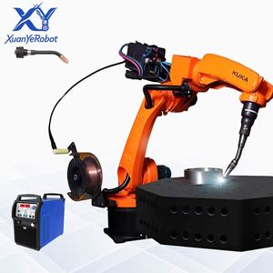 Nuevo Robot de Soldadura Colaborativo KUKA con Accionamiento Servoeléctrico PLC para Máquina de Soldadura TIG de Tuberías CS y Mesa de Soldadura Robótica - Product Image 1