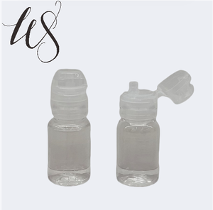 Flacon de désinfectant pour les mains en PET transparent de 15 ml avec pompe doseuse et dispositif d'étanchéité, adapté au dosage d'additifs - Product Image 2