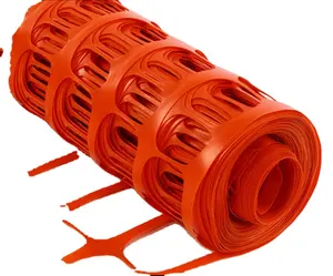 HDPE UV estabilizado naranja barrera de advertencia red de plástico valla de seguridad ROADsafe malla de tráfico precio barato 50gsm 56gsm