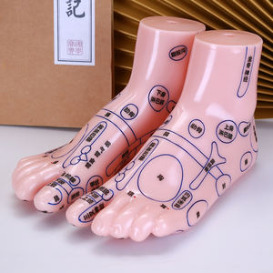 Modello Didattico di Agopuntura TCM Runshi in PVC, 21cm, Massaggio Doppio Piede per il Corpo, Prodotto di Medicina Cinese - Product Image 3