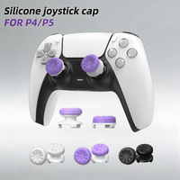 2 protections en silicone pour joysticks PS5/PS4, joysticks analogiques haute performance pour P4 P5 Galaxy, étui en silicone