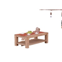 Services OEM ODM AUDREY disponibles, table basse en bois multifonctionnelle pliable de haute qualité, style mid-century modern, prête à assembler