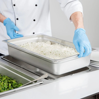 Chauffe-Plats pour Buffet, Présentoir Chauffant Électrique Commercial en Acier Inoxydable