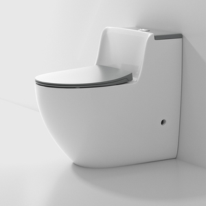 Phong Cách Hiện Đại Chất Lượng Cao Ké<span class=keywords><strong>p</strong></span> Tuôn Ra Đen Xám Phòng Tắm <span class=keywords><strong>Wc</strong></span> Nhà Vệ Sinh Gốm Một Mảnh Màu Nhà Vệ Sinh Bát Cho Khách Sạn - Product Image 5