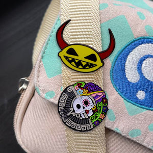 Alfileres de esmalte <span class=keywords><strong>Hart</strong></span> de dibujos animados Rosa personalizados a la moda, diseño de logotipo a prueba de arte gratis, alfileres de solapa chapados en oro para <span class=keywords><strong>ropa</strong></span>, perro y huesos de Anime - Product Image 6