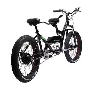 Bicicleta Eléctrica Tándem TXED de Alta Calidad, <span class=keywords><strong>26</strong></span> Pulgadas, Motor Trasero de 48V 500W, Batería de Litio de 13Ah, 7 Velocidades, Asiento Doble - Product Image 6