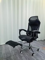 Chaise de bureau ergonomique en maille pour ordinateur, chaise de direction moderne pour bureau à domicile, pivotante, réglable, avec accoudoirs 3D et fonction rafraîchissante, modèle 3