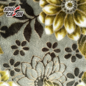 Kingcason Bán Buôn Giá Thấp Làm Thế Nào Bán Hai Bên In Dệt Kim Flannel Lông Cừu Vải Ghi Trong Hàng May Mặc Chăn Cho Phụ Nữ - Product Image 5