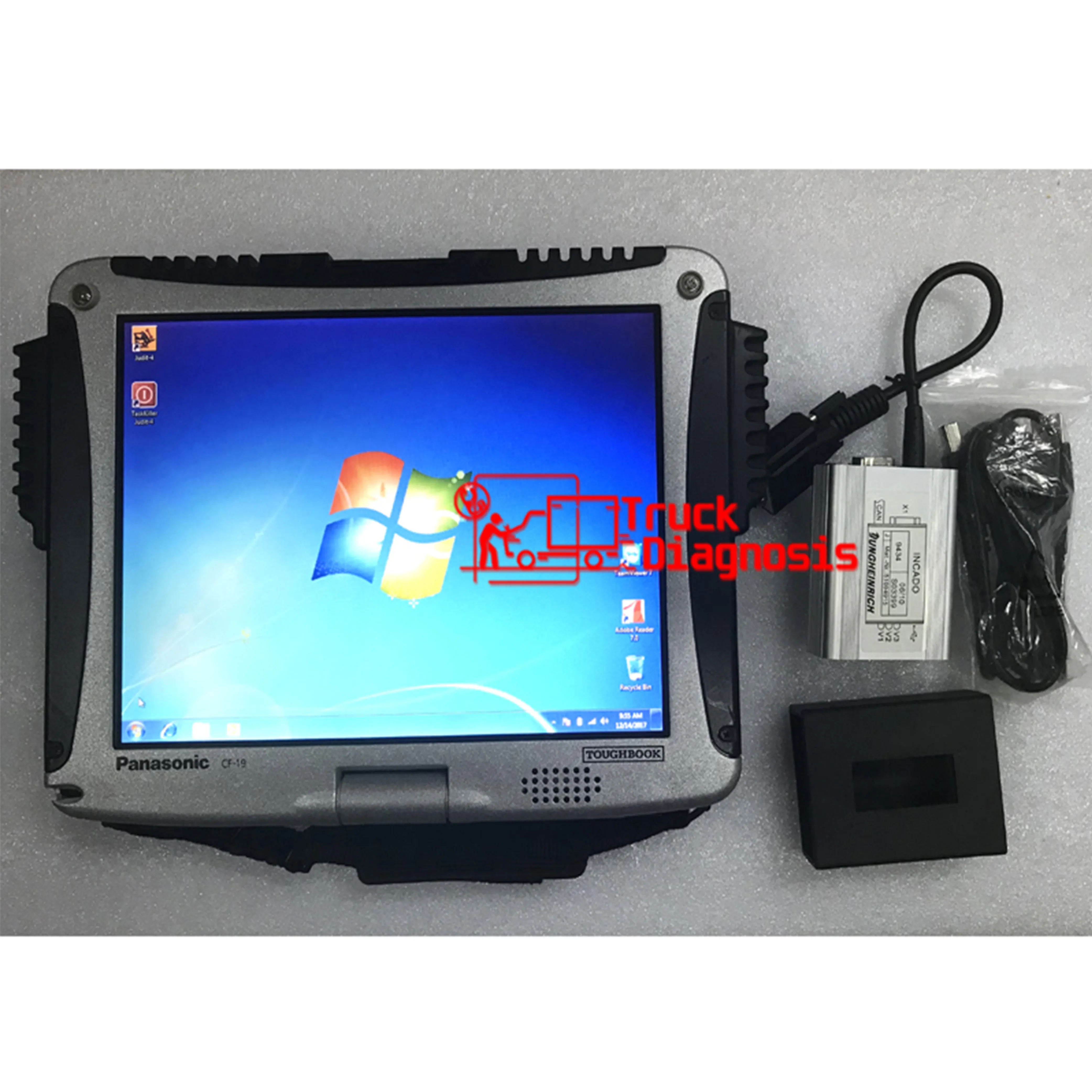 Toughbook CF-19 Voor Judit 4 Jungheinrich Judit Doos Incado Met Jungheinrich Heftruck Diagnose-Interface