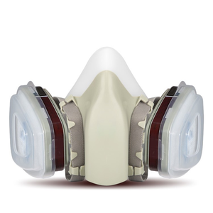 Vente chaude Gel de silice doux et insipide Anti Pollution gazeuse chimique demi-visage peinture en aérosol travail respirateur réutilisable masque à <span class=keywords><strong>gaz</strong></span> - Product Image 1