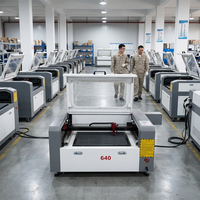 CO2 CNC 40W Mini petite Machine de découpe Laser/coupeur laser/graveur laser SK6040 600*400mm