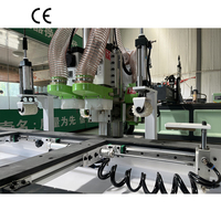 Machine CNC pour le perçage de trous de serrures de portes et le mortaisage de charnières pour portes en bois massif