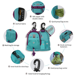 Truelove, recién llegado, bolsa para caca de alta calidad, portátil, para viajar, caminar, bolsa para caca de perro, soporte para manos libres, vendedor caliente, portador de mascotas - Product Image 2