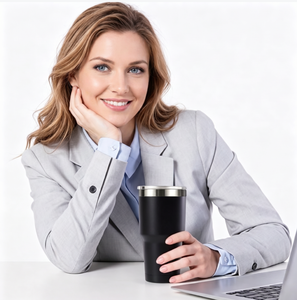 Gobelet isotherme <span class=keywords><strong>en</strong></span> acier inoxydable de 30 oz avec couvercle anti-fuite, tasse à café à double paroi pour les voyages <span class=keywords><strong>en</strong></span> voiture - Product Image 3