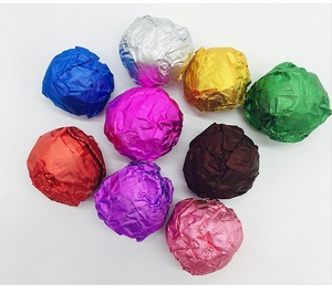 Emballage de <span class=keywords><strong>chocolat</strong></span> en papier d'aluminium coloré de qualité alimentaire molle de la fabrication <span class=keywords><strong>professionnelle</strong></span> de traitement imprimé de prix usine - Product Image 6
