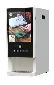 เครื่องชงกาแฟแบบพกพา 4 หัวจ่าย ใช้ซ้ำได้ ได้รับการรับรองความปลอดภัยด้านอาหาร ชงได้ทั้งร้อน/เย็น รุ่นตั้งโต๊ะ 220V - Product Image 3