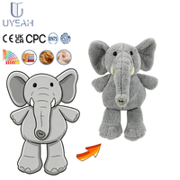 UYEAH OEM/ODM EN71/CPC/GRS Usine de fabrication de jouets en peluche personnalisés, poupée en peluche douce, éléphant en peluche pour enfants, cadeaux pour enfants