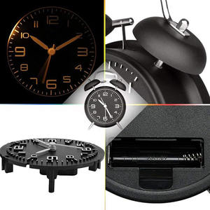 Réveils à double <span class=keywords><strong>cloche</strong></span> pour gros dormeurs Réveil à l'ancienne à piles rétroéclairé - Product Image 4