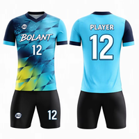 Ensemble de maillots et shorts de football personnalisés, uniforme d'équipe, séchage rapide, respirant, sublimation intégrale, vente en gros, fournisseur d'usine OEM ODM