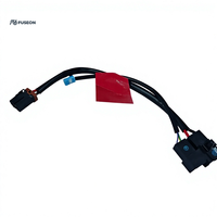 Rangkaian Kabel Sensor Otomotif Fungsi Kabel Pendek Konektor Cyan Putih Kabel Kustom OEM 12V 24V