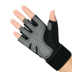 Wholesale Neoprene Half Finger Breathable Non-Slip Lightweight Workout <b>Gloves</b> for Women & Unisex <b>Weight</b> Lifting Gym - Product Image 3