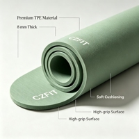 Kit de Pilates et de Fitness Personnalisé avec Logo : Poids de Cheville, Bande de Résistance, Tapis de Yoga et Anneau de Pilates en Silicone