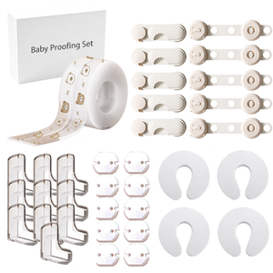 Produits de soin pour bébés, protection d'angle pour bébé, ensemble de protection de <span class=keywords><strong>table</strong></span> en silicone pour enfant, verrous de tiroir, produits de sécurité pour bébé - Product Image 1