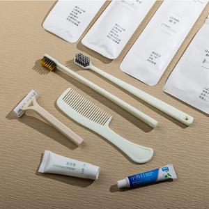 Set di Cortesia di Lusso per <span class=keywords><strong>Hotel</strong></span>, <span class=keywords><strong>Kit</strong></span> di Articoli da Toilette per Ospiti, Bustina di Carta per Bagno, <span class=keywords><strong>Kit</strong></span> Monouso per Strutture Ricettive e Resort - Product Image 2