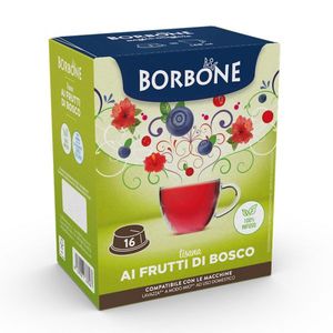 Infusor de Té Herbal Soluble Borbone de 96 Cápsulas, Sabor a Bayas Silvestres, 0.17 por Cápsula - Product Image 1