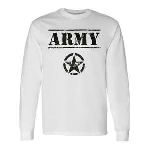 T-shirt à manches longues pour garçons, style militaire, design tactique américain - Product Image 1