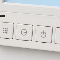 TELIN AC819F WiFi RS485 Termostat Kipas Digital 220V ON/OFF Persegi 86x86mm untuk Hotel Villa Apartemen Ruang Sauna