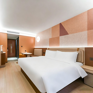 Juego de Muebles para Habitación de <span class=keywords><strong>Hotel</strong></span>, Diseño Moderno, Juego de Muebles de Madera para Dormitorio de <span class=keywords><strong>Hotel</strong></span> Estilo Americano - Product Image 3