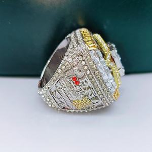 2023年ヒューストン・アストロズ優勝記念リング 合金製 ダブルカラーメッキ スポーツ ナショナルチャンピオンシップリング - Product Image 5