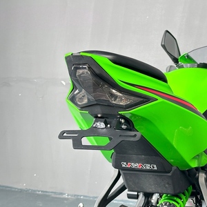 ที่ยึดป้าย<span class=keywords><strong>ทะเบียน</strong></span>อะลูมิเนียม HYD สำหรับ Kawasaki ZX25R ZX4R รุ่นท้ายสั้น สำหรับดัดแปลง/อัพเกรด - Product Image 5