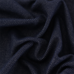 Nuevo conjunto de ropa de trabajo Retro de primavera y verano del fabricante, pantalones de mezclilla de imitación de punto, tela de estilo liso para uso de zapatos de niñas - Product Image 4