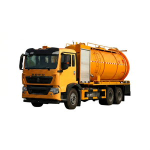 6x4 Sinotruk HOWO Dual Function Pipeline Dredge Truck PINFL High Pressure <b>Pump</b> Sludge Sewage Feces Vacuum Transfer - Product Image 1