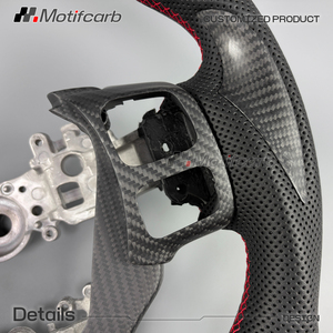 Volante Personalizado de Fibra de Carbono Mate para Lexus IS RC NX GS 250 300 300h 350 500 F Sport 2013-2025, Mejora del Interior - Product Image 4