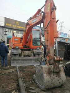 Pelle pelleteuse multifonctionnelle sur chenilles originale de la Corée DOOSAN DH150 Hyundai à haut rendement en bon état d'occasion en vente - Product Image 3