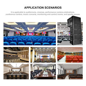 Ipalead <span class=keywords><strong>L</strong></span>-210 Altoparlanti Line Array Passivi Doppi da 10 Pollici, Sistema Audio per Conferenze, Interpretazione Simultanea per Sale Riunioni - Product Image 6