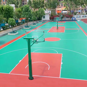 Inolp พื้นกีฬาคำแนะนำการก่อสร้างสนาม PU สำหรับบาสเก็ตบอลกลางแจ้งพื้นกีฬา - Product Image 1