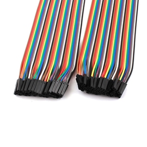OKY0060 20cm 40 pines hembra a hembra Dupont <span class=keywords><strong>Breadboard</strong></span> <span class=keywords><strong>Gpio</strong></span> Cable de puente 40 pines - Product Image 4