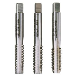 KRINO - 1014422X25 Set metric coarse ISO <b>thread</b> HSS-CO hand <b>taps</b> (3 pcs.) - EAN 8014249139874 POWER TOOLS ACCESSORIES - Product Image 1