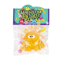 Jouet Squishy FuYi Monstre aux Grands Yeux en Maltose, en TPR, à Remontée Lente, Doux, Anti-Stress, Jouet Fidget, Vente en Gros Usine, Expédition Rapide