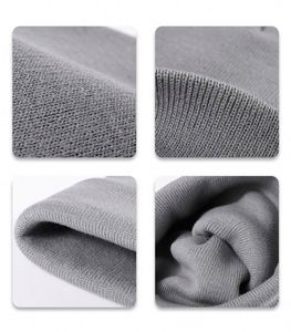 60 Colors Beanies Manufacturer Custom logo Embroidery Unisex Acrylic Knit Cuffed Beanie Cap Warm Winter Knit Hats Beanie - Product Image 4