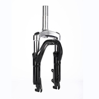 Pièces de vélo Suspension pneumatique la plus vendue 50 Ressort hélicoïdal de frein à disque de voyage Fourche avant de vélo Ebike Fourche avant de vélo