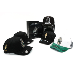 Gorra de Béisbol Unisex Modelo Nuevo 100% Original con Bordado de Pedrería, Diseño de Llama, Forro de Satén Morado, Estilo Hip-Hop G5 <span class=keywords><strong>Bigboss</strong></span> - Product Image 1