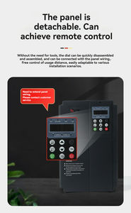 680シリーズACインバータコンプレッサー1.5kW-22kW可変周波数ドライバー三相ベクトル制御モーター速度調整220V - Product Image 4