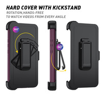 Coque de téléphone portable anti-chute, antichoc, intégrale, pour Redmi Note 13 Pro Plus Poco X6, protection intégrale, coques combinées antichoc